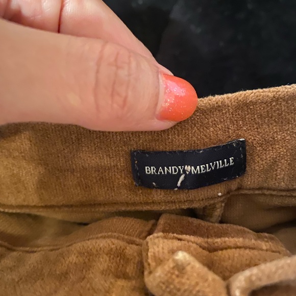 Brandy Melville suede skirt - Picture 2 of 2